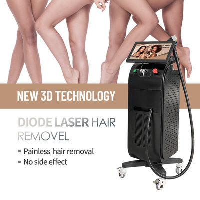 Equipaggiamento di depilazione laser a diodo versatile da 1200w con schermo LCD touch