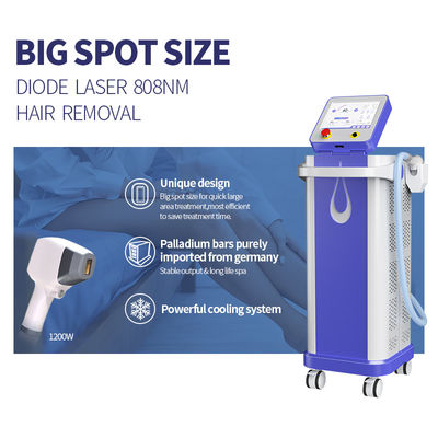Potente depilazione laser a 808 nm indolore permanente per salone