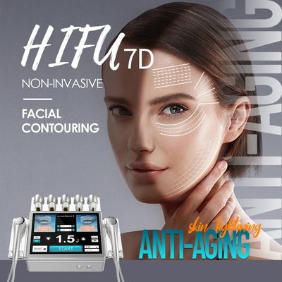 Hifu alta intensità focalizzata ultrasuoni Face Lifting Beauty Machine