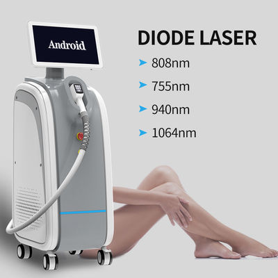 Indolore 1200W 808nm diodo laser depilazione macchina uso in salone
