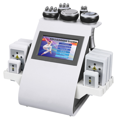 1 Mhz 40khz Laser Lipo e macchina per cavitazione Riduzione della cellulite