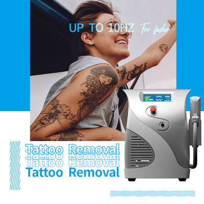 532nm 755nm 1064nm 1320nm Q ha commutato la macchina di Remova del tatuaggio del laser del ND Yag