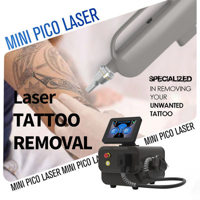 Macchina di rimozione tatuaggi portatile Q Switch ND YAG Laser Mini Pico