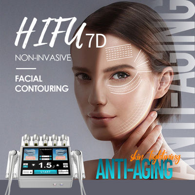 7D Hifu Facial Machine Tecnologia avanzata per trattamenti superiori del viso e del corpo