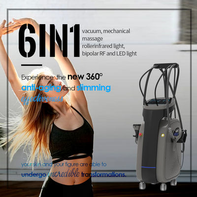 6 in 1 Multifunzione Macchina per la dimagrimento del corpo Tecnologia RF a rulli a vuoto