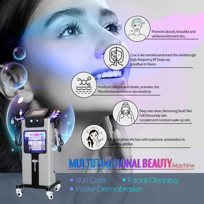 Ghiaccio Blu Rf Ossigeno Acqua Peeling Hydra Dermabrasion Facial Machine
