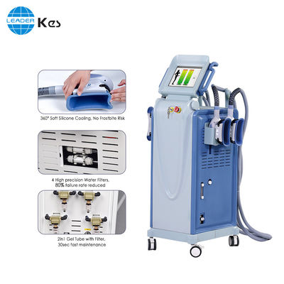 Macchina di congelamento grassa dell'affissione a cristalli liquidi Cryolipolysis di approvazione medica del Ce per la modellatura del corpo