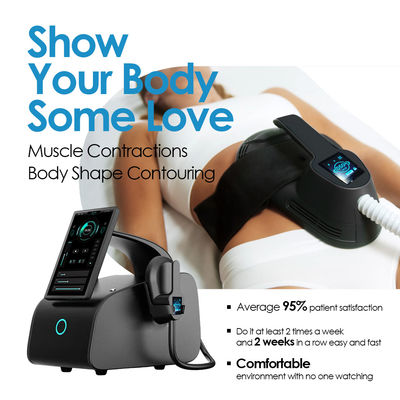 EMS Costruzione muscolare Scultura del corpo 13 Tesla Electromagnetic Waves Machine