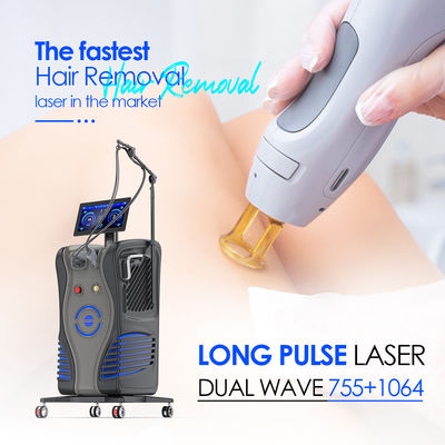 Al dettaglio Alex Laser 755 1064NM Laser Machine di depilazione ND YAG