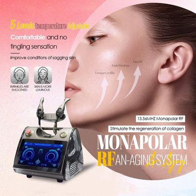 Macchina per la cura del viso 13Mhz Lifting della pelle Tecnologia RF Macchina di bellezza