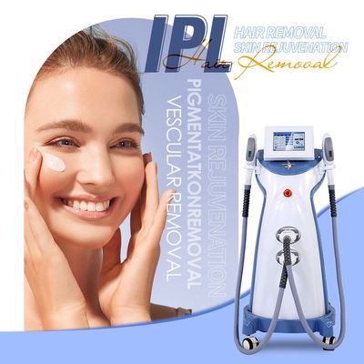 2 in1 IPL Hir Removal Machine E Light SHR Opzionale 3500W IPL Potenza massima