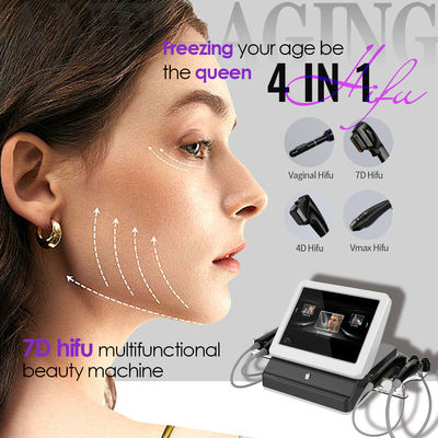 Trattamento del viso 7D HIFU Beauty Machine di rimozione delle rughe