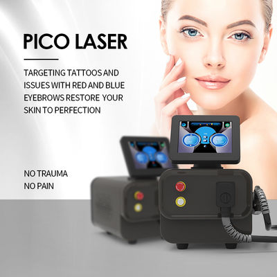 Laser di rimozione tatuaggi professionale con elevata efficienza di raffreddamento 560*370*550mm raffreddamento a aria-acqua raffreddamento a radiatore gemello